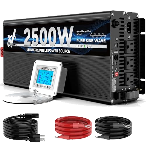 2500 Watt Sump Pump Backup Battery System